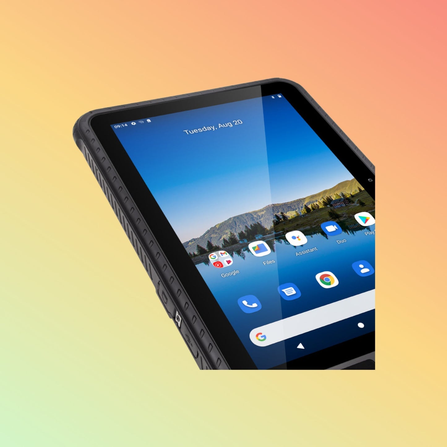UTAB R1022 10 Inches Biometric Fingerprint Android IP65 Rugged Tablet with Front NFC Reader - NEOTECH
