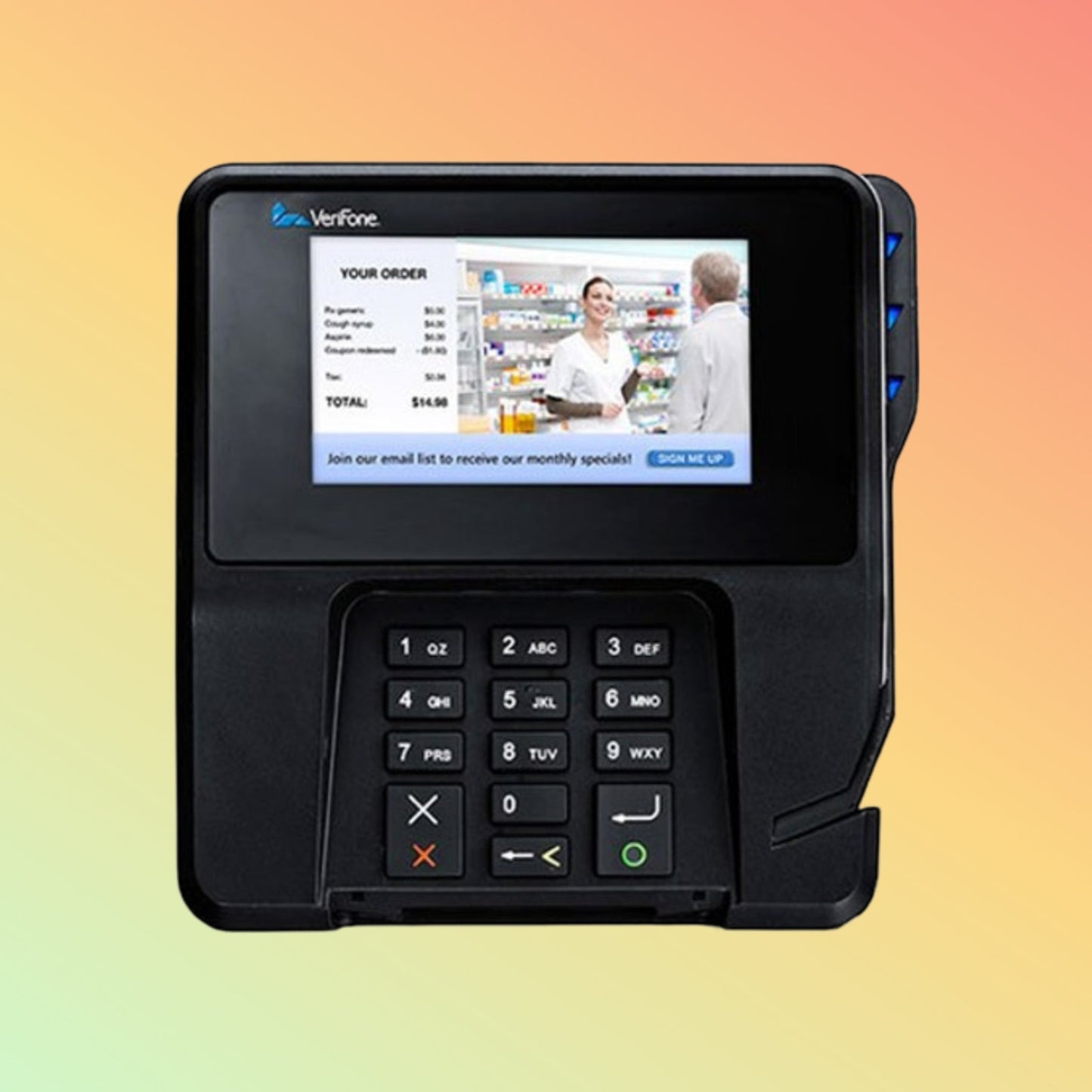 VeriFone MX915 Signature Capture w/ EMV + NFC (V4.0) - NEOTECH