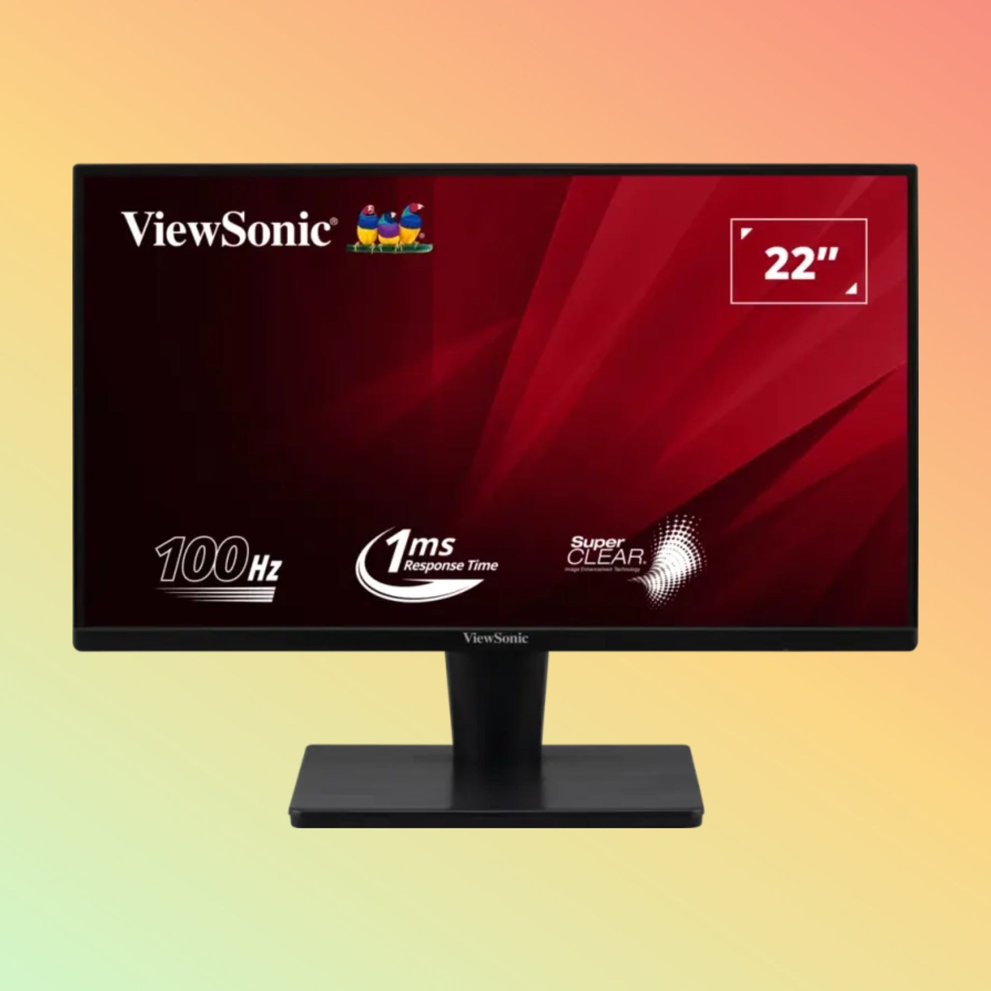 VIEWSONIC VA2215 - H Monitor - 22" FHD (1920 x 1080), VA, Tilt, HDMI, VGA, 250nits, 100Hz - NEOTECH