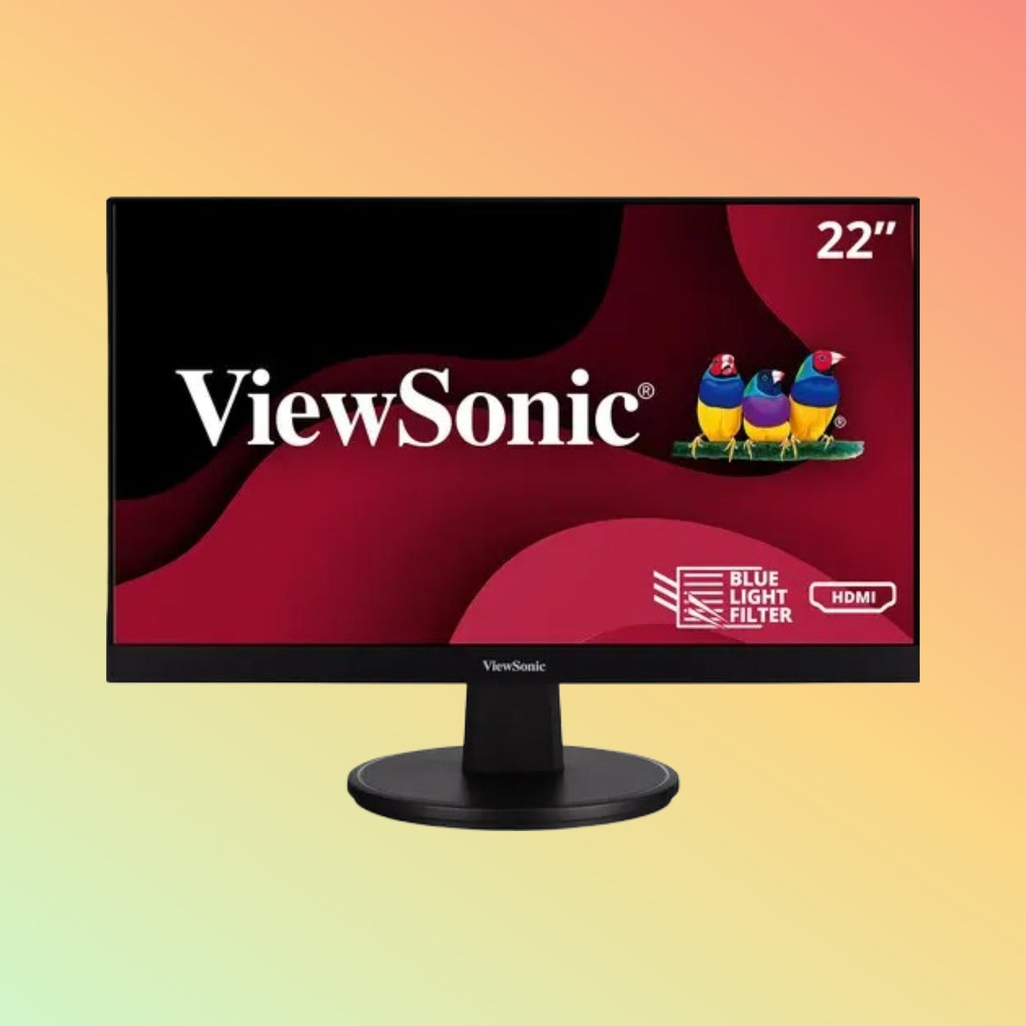 VIEWSONIC VA2247 - MH Monitor - 22" FHD (1920 x 1080), VA, HDMI, VGA, 250nits, 60Hz - NEOTECH