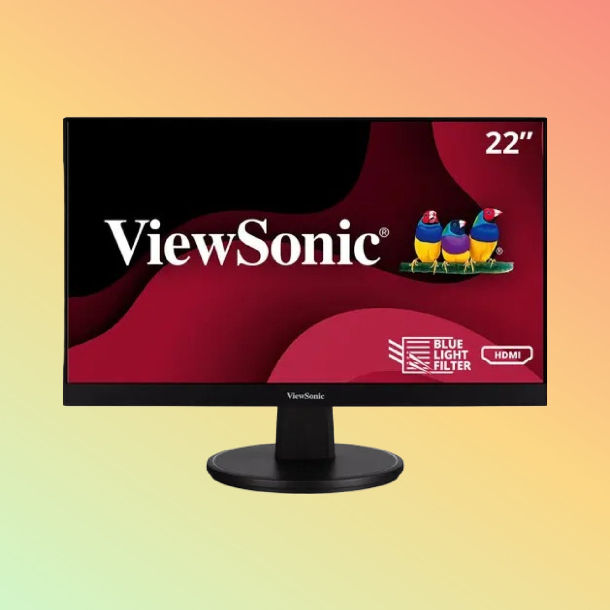 VIEWSONIC VA2247 - MH Monitor - 22" FHD (1920 x 1080), VA, HDMI, VGA, 250nits, 60Hz - NEOTECH