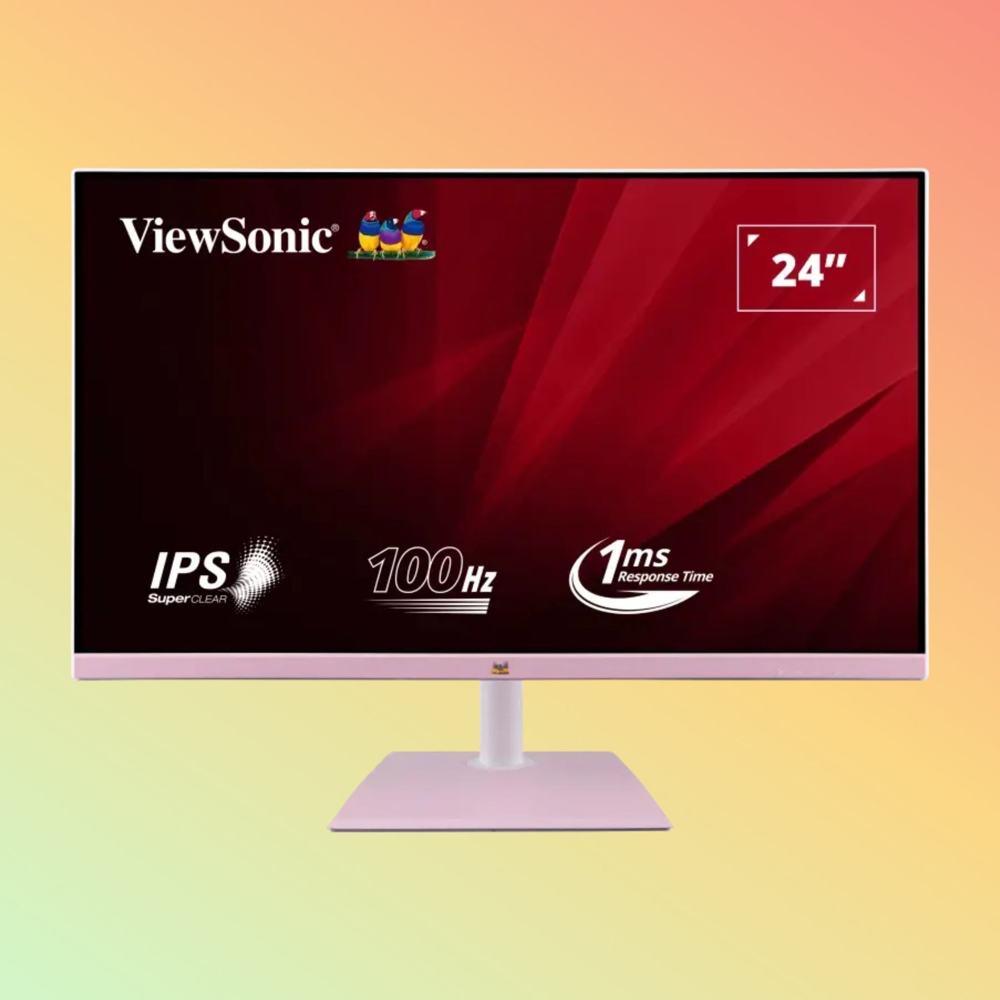 VIEWSONIC VA2436 - H - PN Monitor - 24" (1920 x 1080), IPS, Tilt, HDMI, VGA, 250nits, 100Hz - NEOTECH