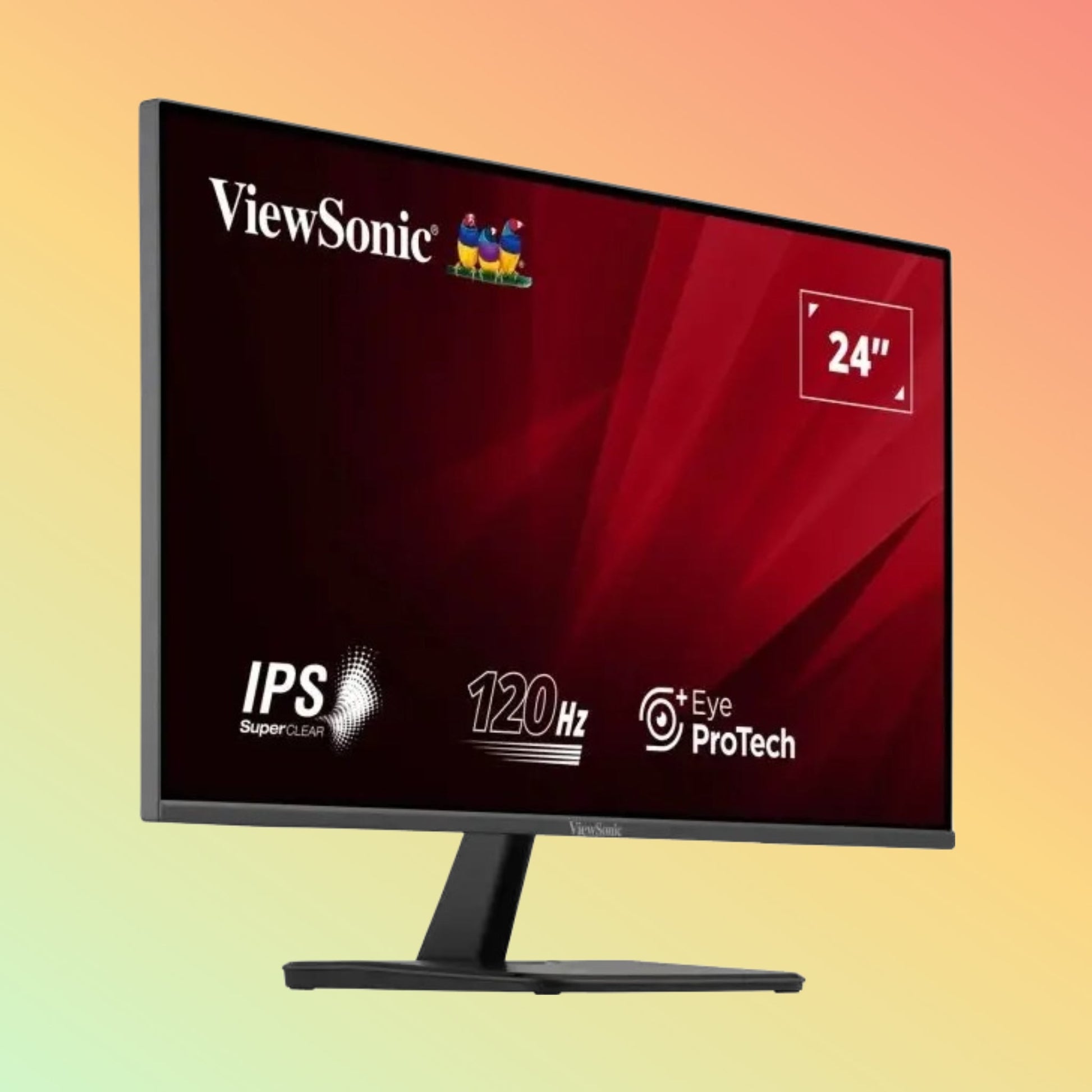 VIEWSONIC VA2456A - MHD Monitor - 24" FHD (1920 x 1080), IPS, Tilt, HDMI, DP, VGA, 250nits, 120Hz - NEOTECH