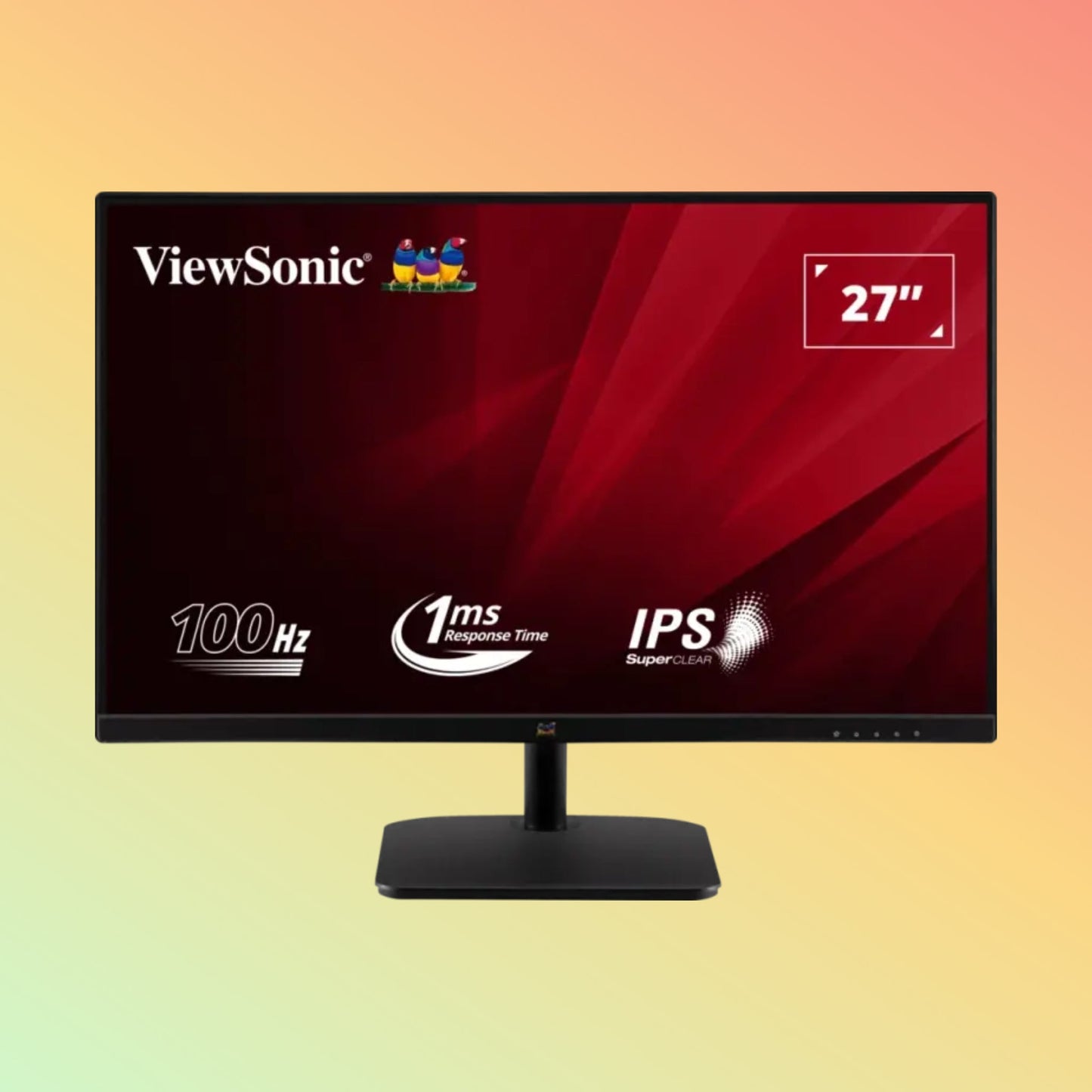 VIEWSONIC VA2732 - H Monitor - 27" FHD (1920 x 1080), IPS, Tilt, HDMI, VGA, 250nits, 100Hz - 120 - NEOTECH