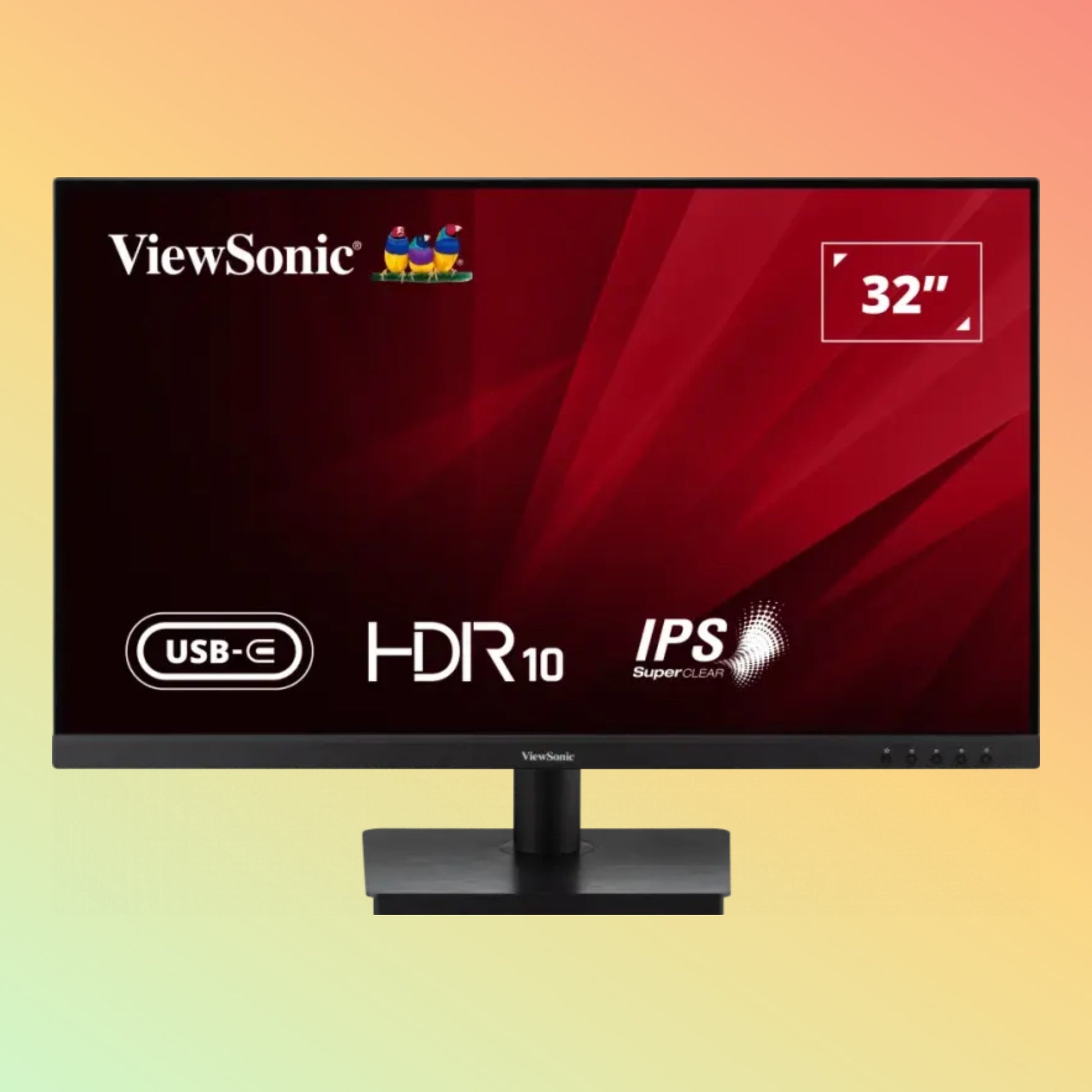 VIEWSONIC VA3209U - 4K Monitor - 32" UHD (3840 x 2160), IPS, Tilt, HDMI, DP, USB - C, 350nits, 60Hz - NEOTECH
