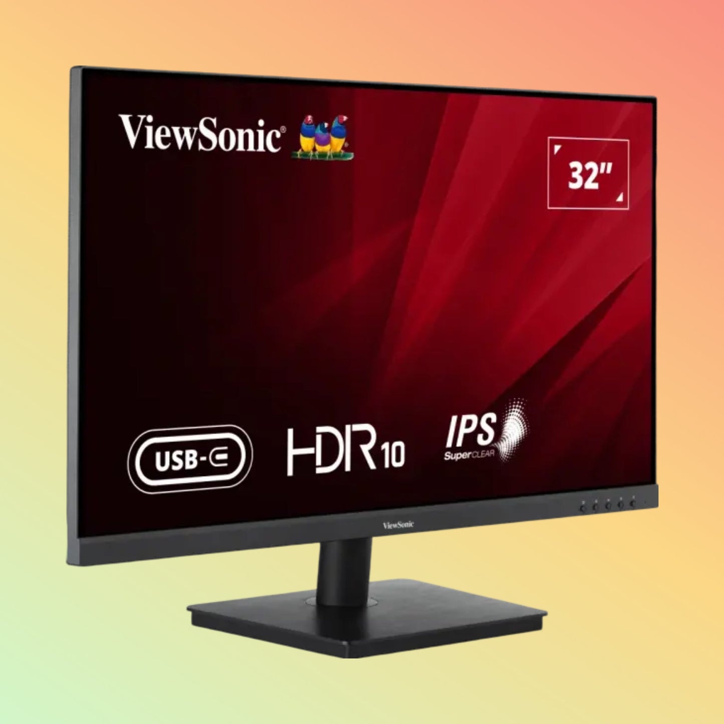 VIEWSONIC VA3209U - 4K Monitor - 32" UHD (3840 x 2160), IPS, Tilt, HDMI, DP, USB - C, 350nits, 60Hz - NEOTECH