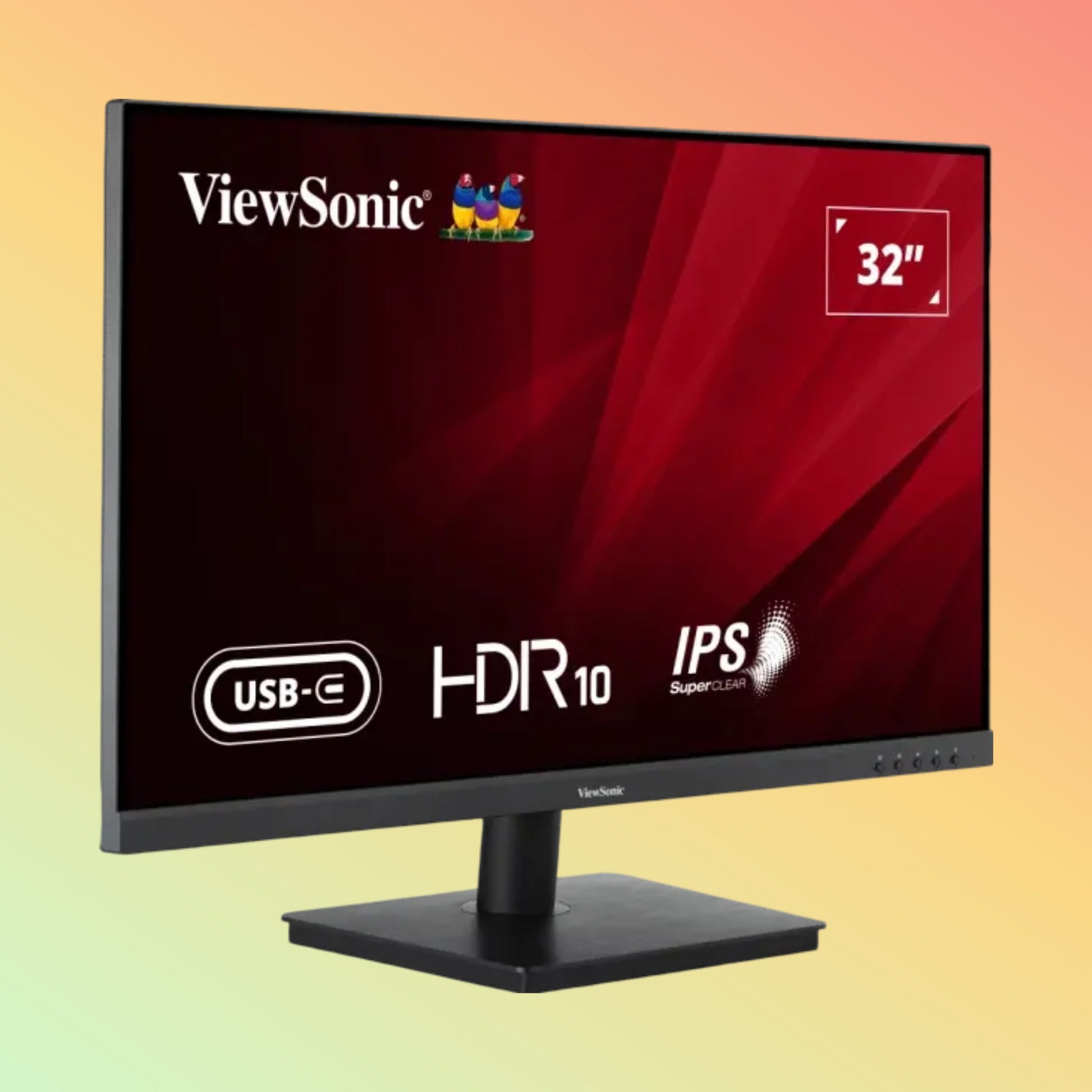 VIEWSONIC VA3209U - 4K Monitor - 32" UHD (3840 x 2160), IPS, Tilt, HDMI, DP, USB - C, 350nits, 60Hz - NEOTECH