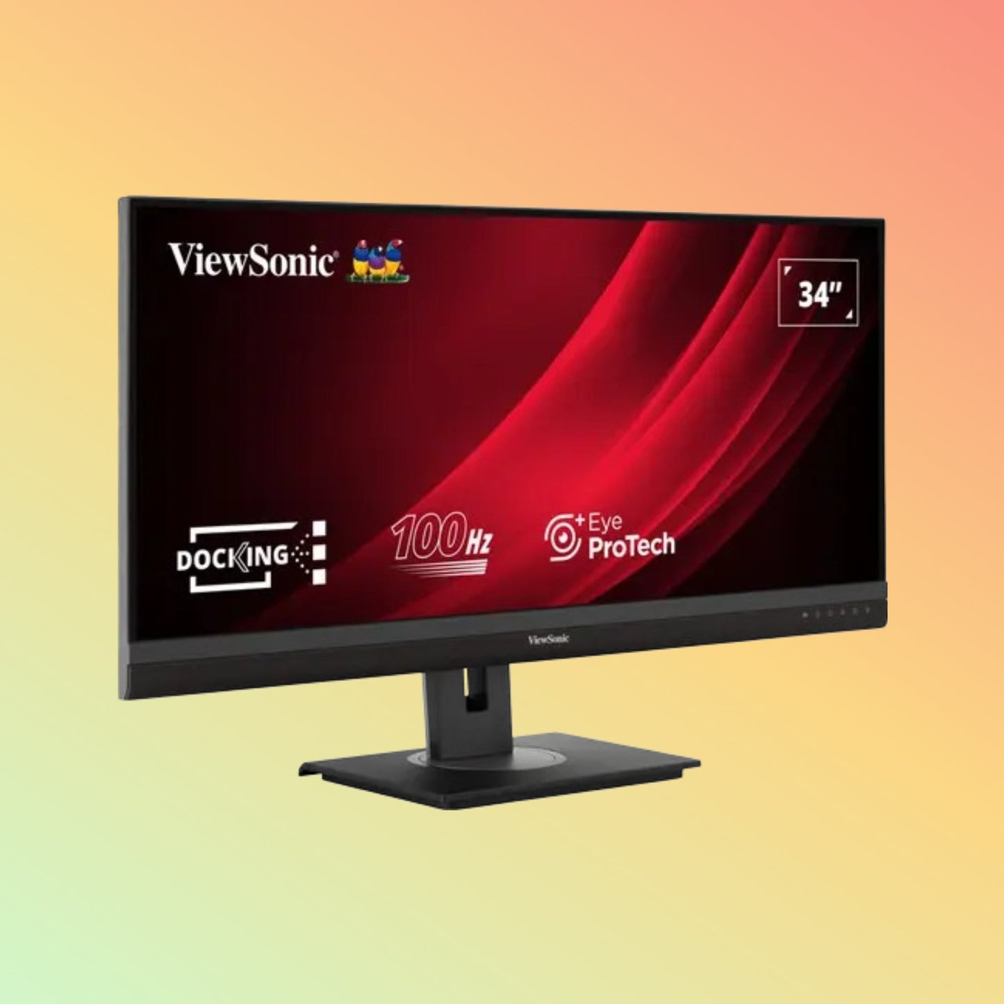 ViewSonic VG3456A 34" WQHD Monitor – 3440x1440, IPS, USB - C, 100Hz, 300nits, HDMI/DP - NEOTECH