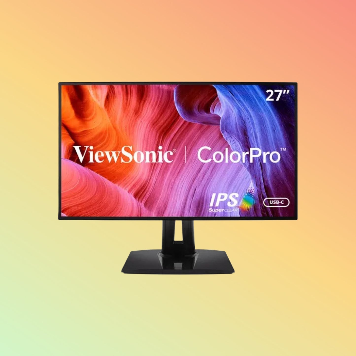 VIEWSONIC VP2768A Monitor - 27" QHD (2560 x 1440), IPS, Tilt, Height, Swivel, HDMI, DP, USB - C, 350nits, 60Hz - NEOTECH