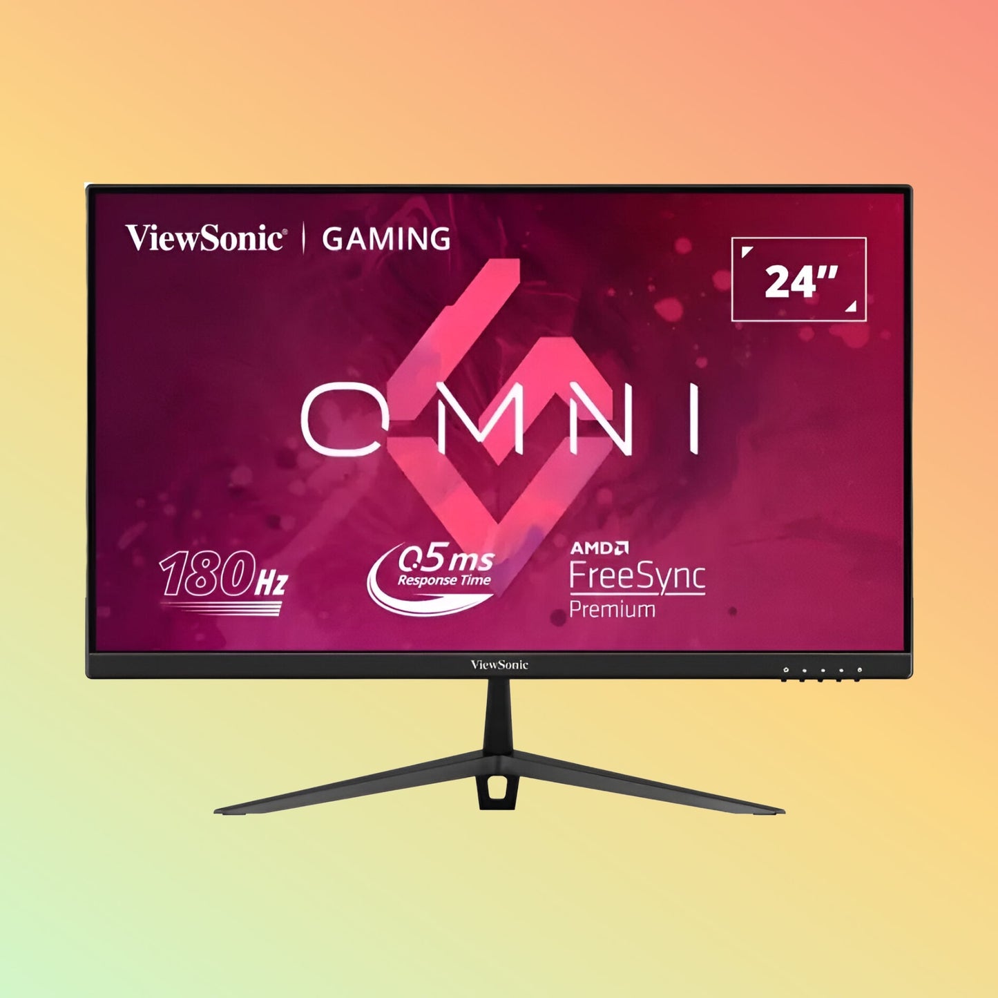 VIEWSONIC VX2428 Gaming Monitor - 24" FHD (1920 x 1080), IPS, Tilt, HDMI, DP, 250nits, 180Hz - NEOTECH