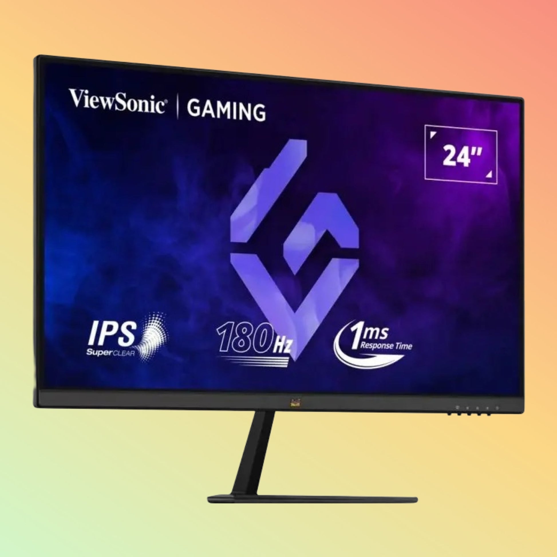 VIEWSONIC VX2479 - HD - PRO Gaming Monitor - 24" FHD (1920 x 1080), IPS, Tilt, HDMI, DP, 250nits, 180Hz - NEOTECH