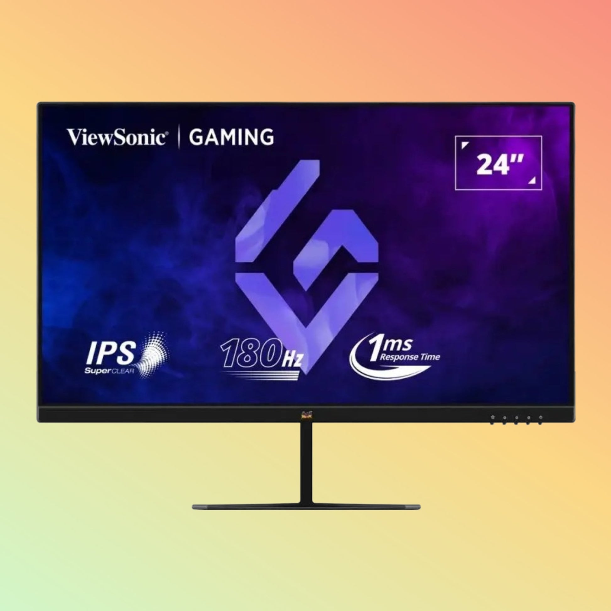 VIEWSONIC VX2479 - HD - PRO Gaming Monitor - 24" FHD (1920 x 1080), IPS, Tilt, HDMI, DP, 250nits, 180Hz - NEOTECH