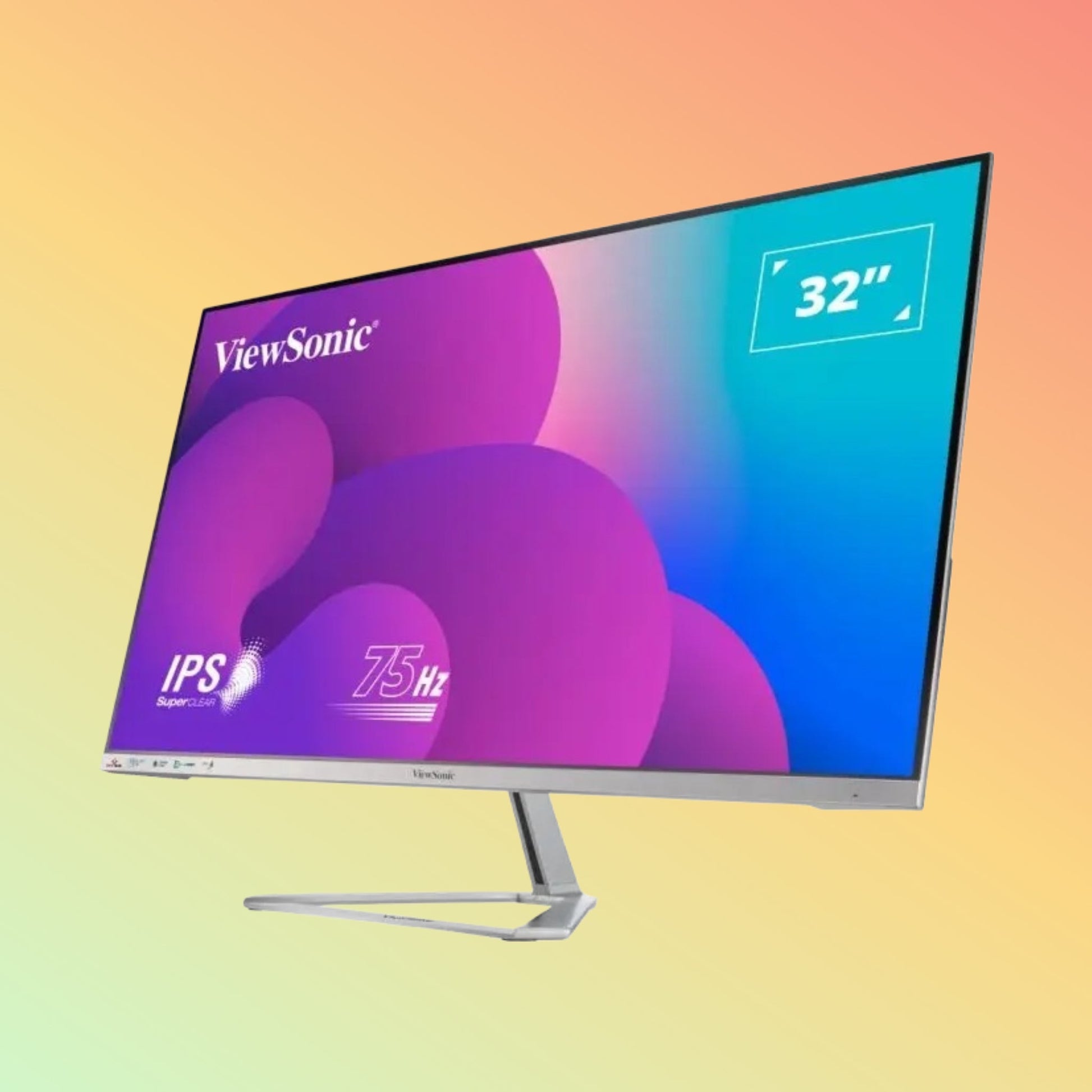 VIEWSONIC VX3276 - MHD - 3 Monitor - 32" FHD (1920 x 1080), IPS, Tilt, HDMI, DP, VGA, 250nits, 75Hz - NEOTECH
