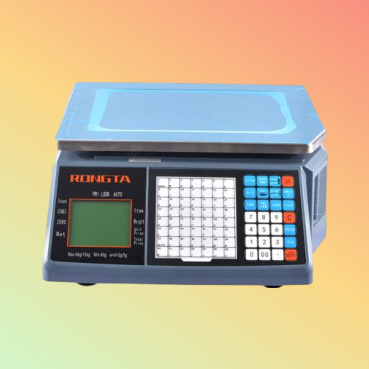 Weighting Scale Rls 1000 Sensor Weighing Scale - Rongta RLS1000B