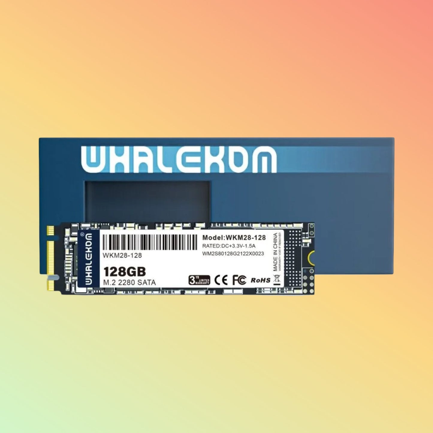 Whalekom WKM28 – M.2 SATA 2280 SSD – 128GB Solid State Drive - NEOTECH