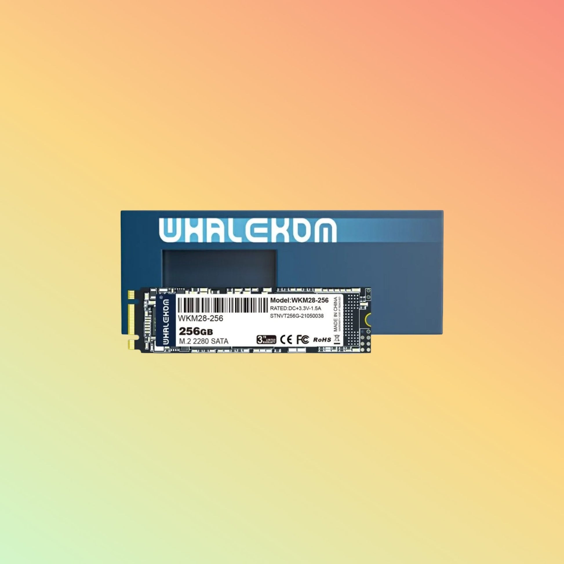 Whalekom WKM28 – M.2 SATA 2280 SSD – 256GB Solid State Drive - NEOTECH