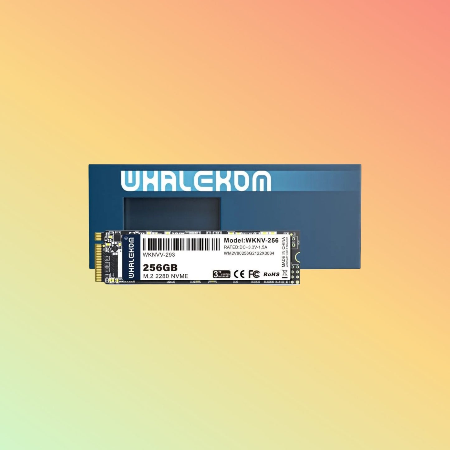 Whalekom WKNV - 256GB M.2 PCIe NVMe SSD – 256GB Solid State Drive - NEOTECH