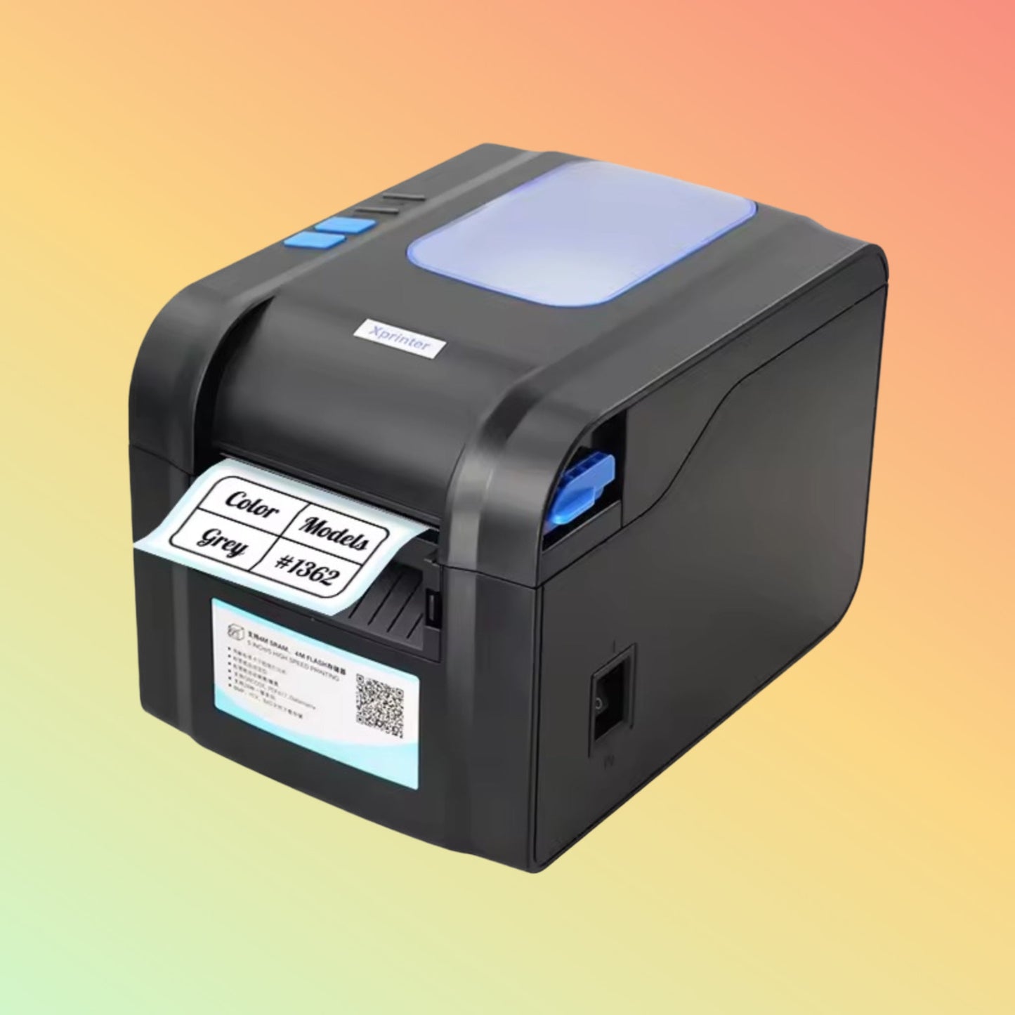 Xprinter XP - 370B Label Printer | 203dpi | 152mm/s | USB & LAN - NEOTECH