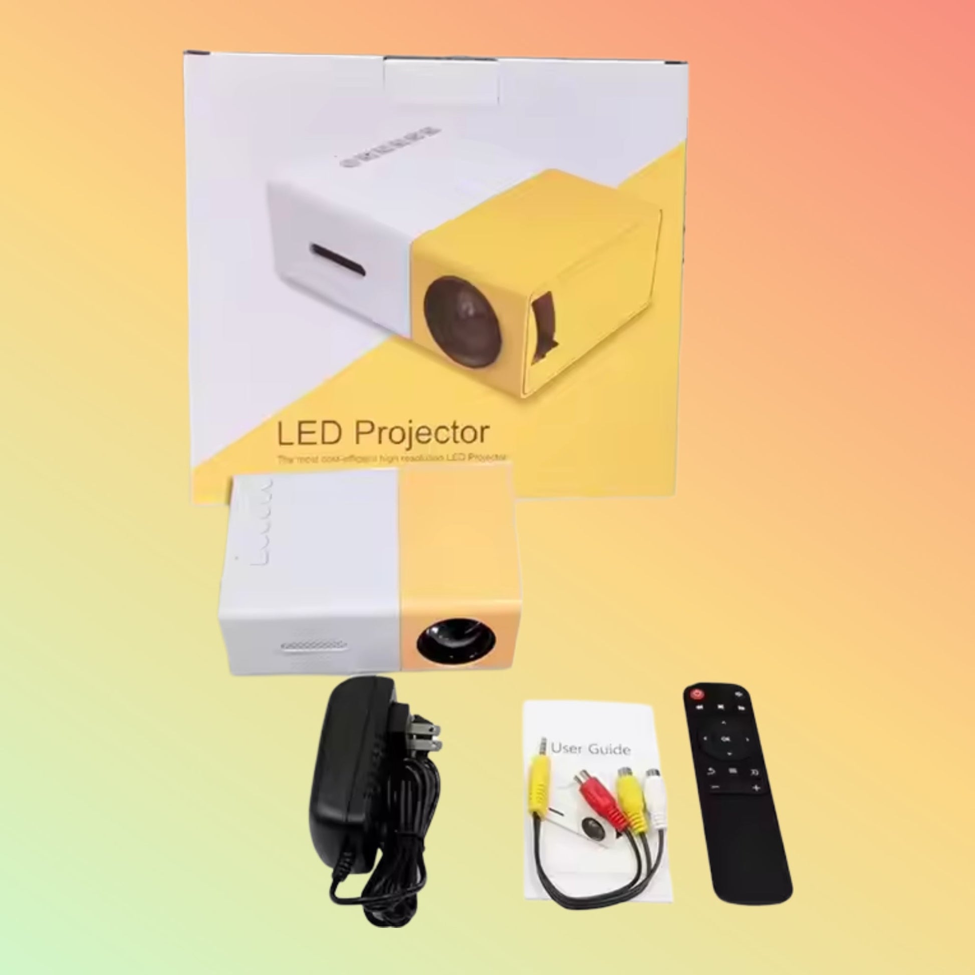 Ycstar CY200 Mini Projector Led Portable Home Theater 320*240p 1080p - NEOTECH