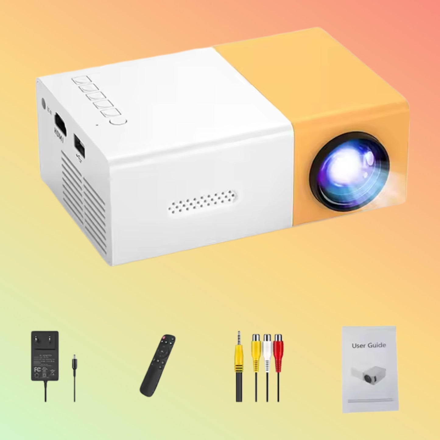 Ycstar CY200 Mini Projector Led Portable Home Theater 320*240p 1080p - NEOTECH