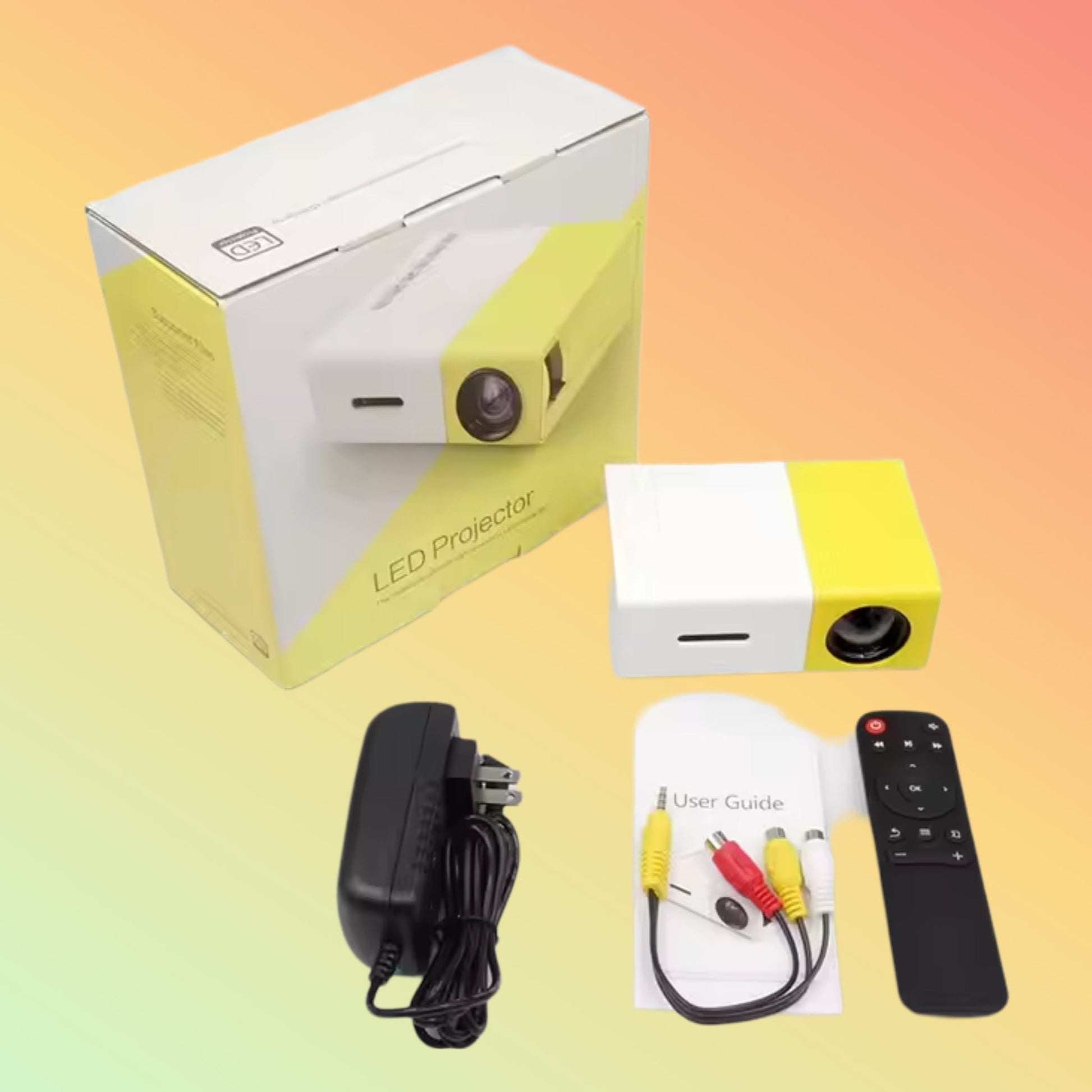 Ycstar CY200 YG300 Mini LED Projector 4K Pocket for Kids - NEOTECH