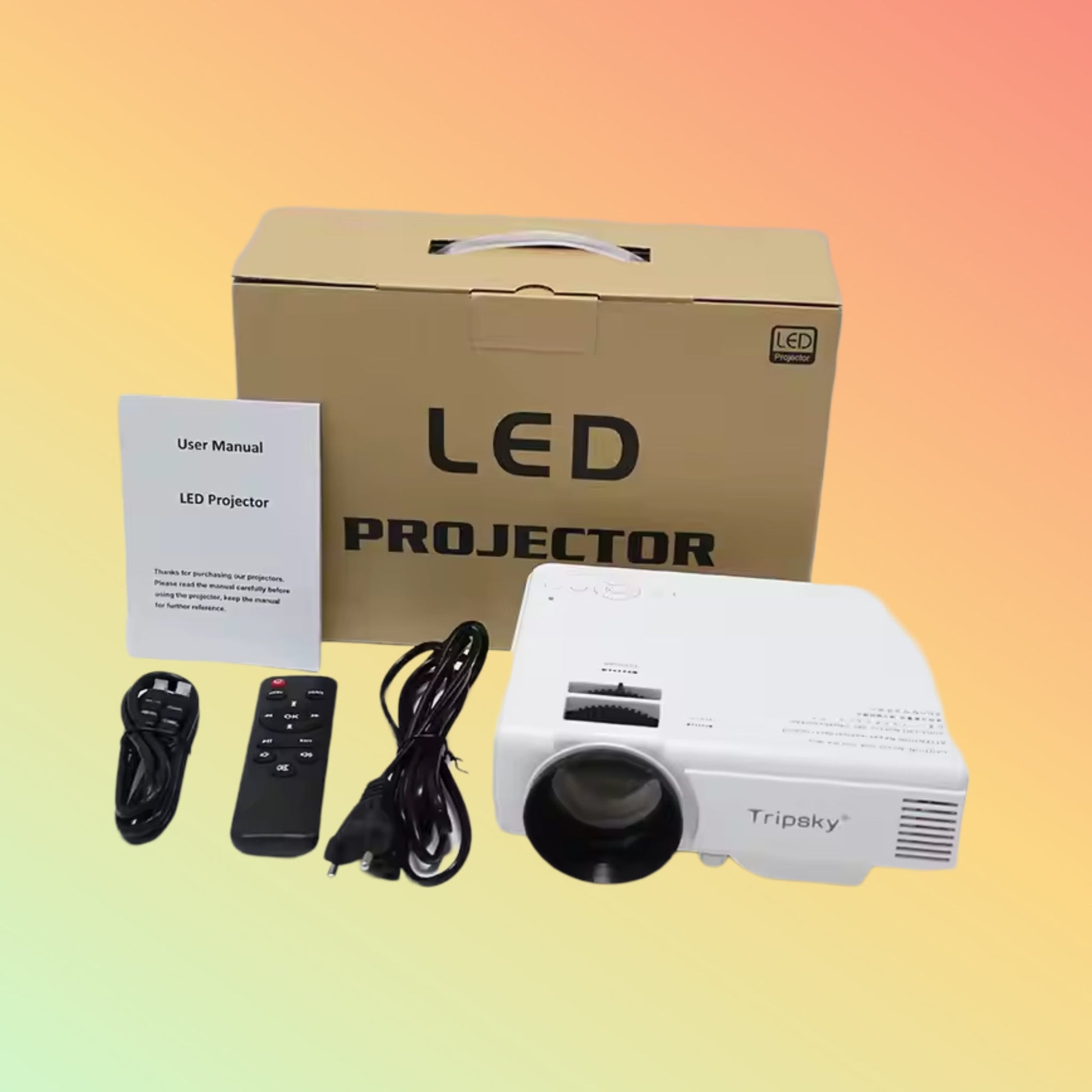 Ycstar T5 Basic Version 1080P Full Hd Home Theater Mini Projector - NEOTECH
