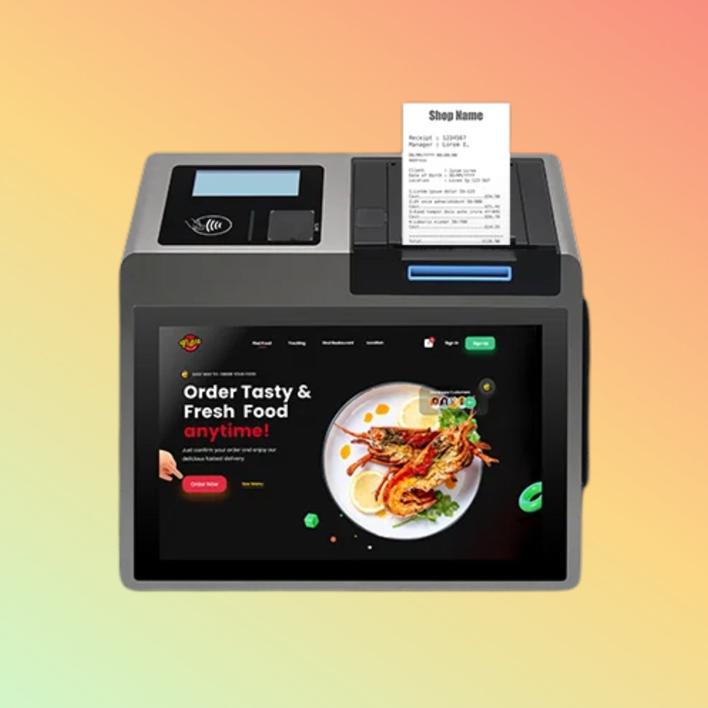 Zcs Z100 80mm Cash Register Tablet POS - NEOTECH