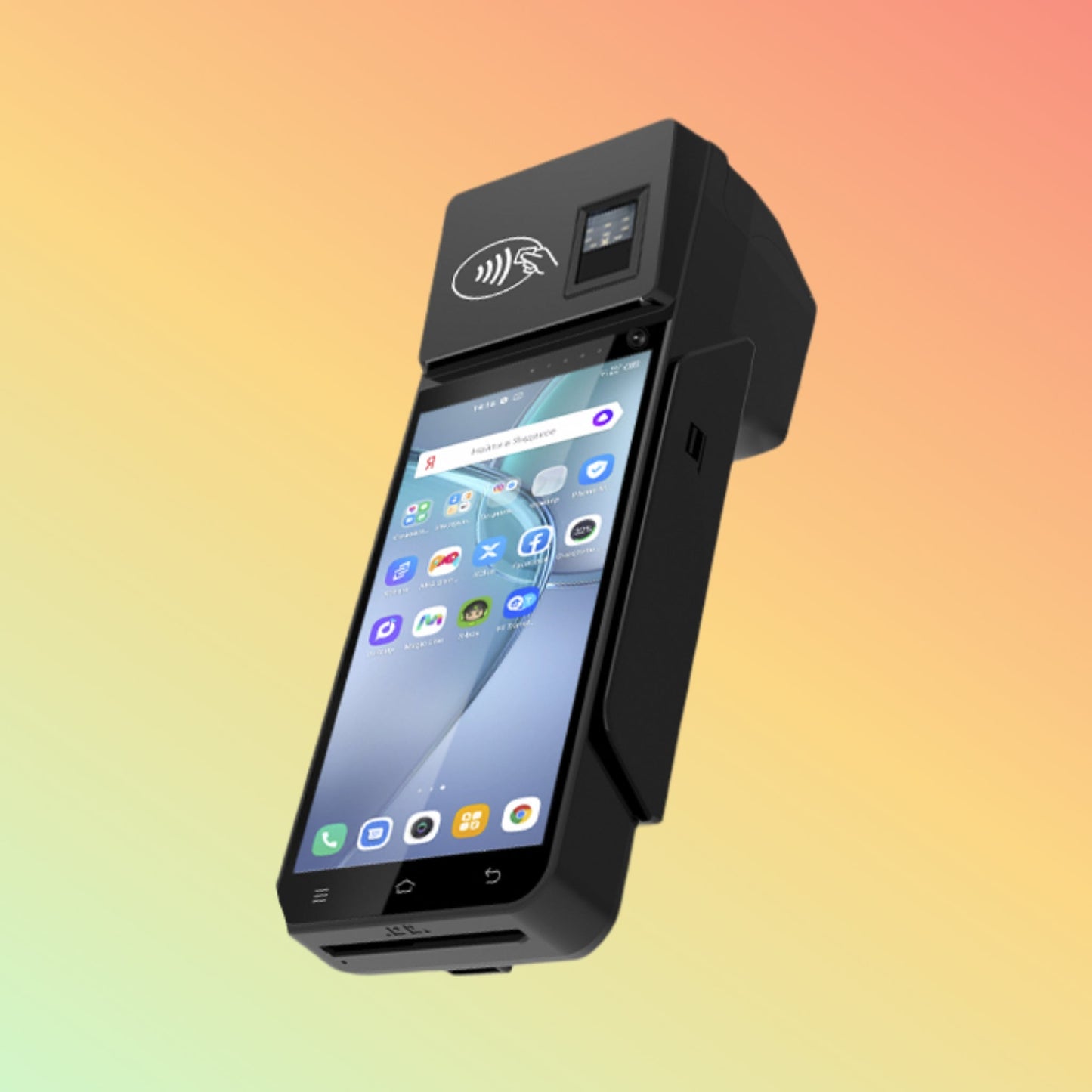 Zcs Z90N Fingerprint Touch Sreen Pos With Printer - NEOTECH