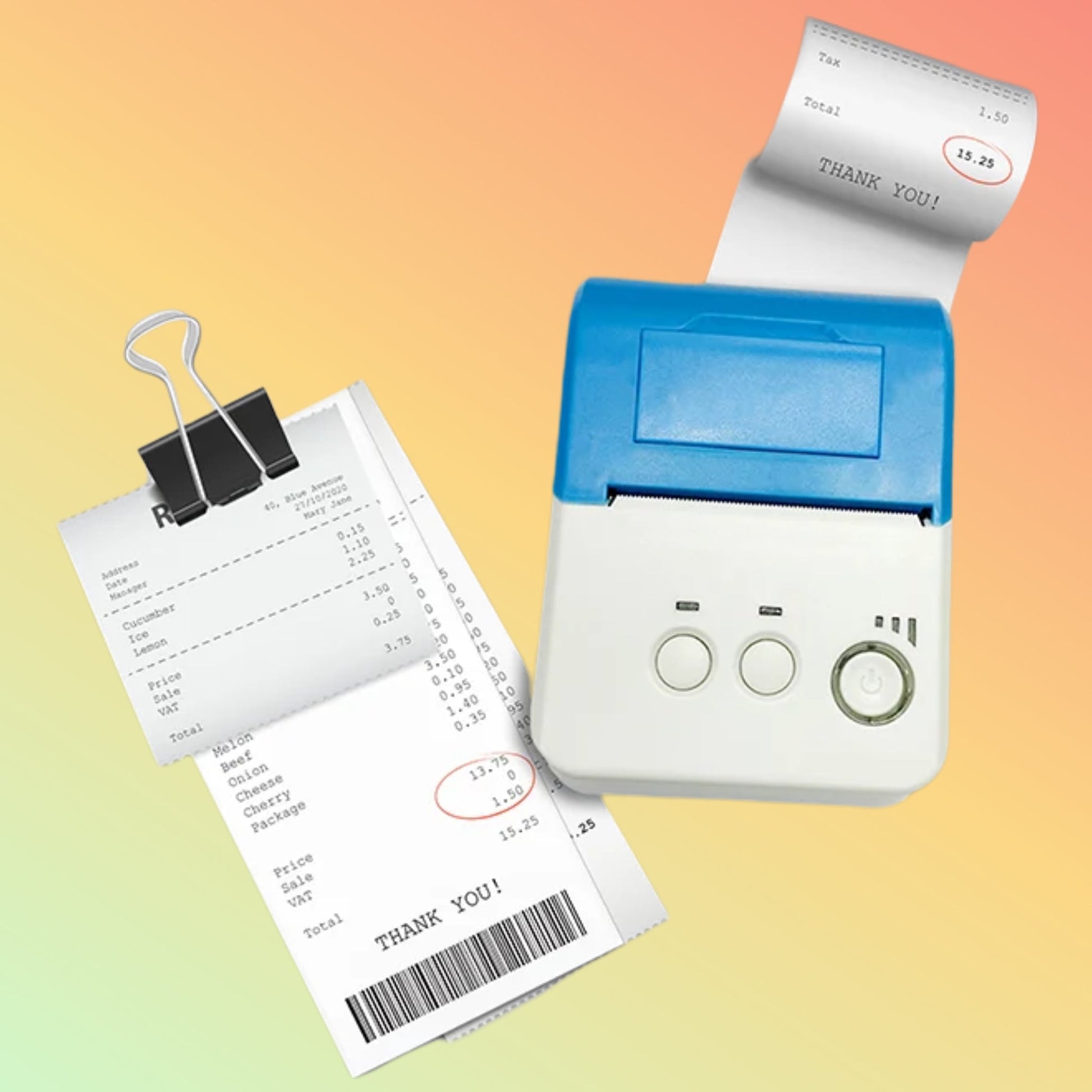 Zcs ZCS05 Portable Bluetooth Printer - NEOTECH