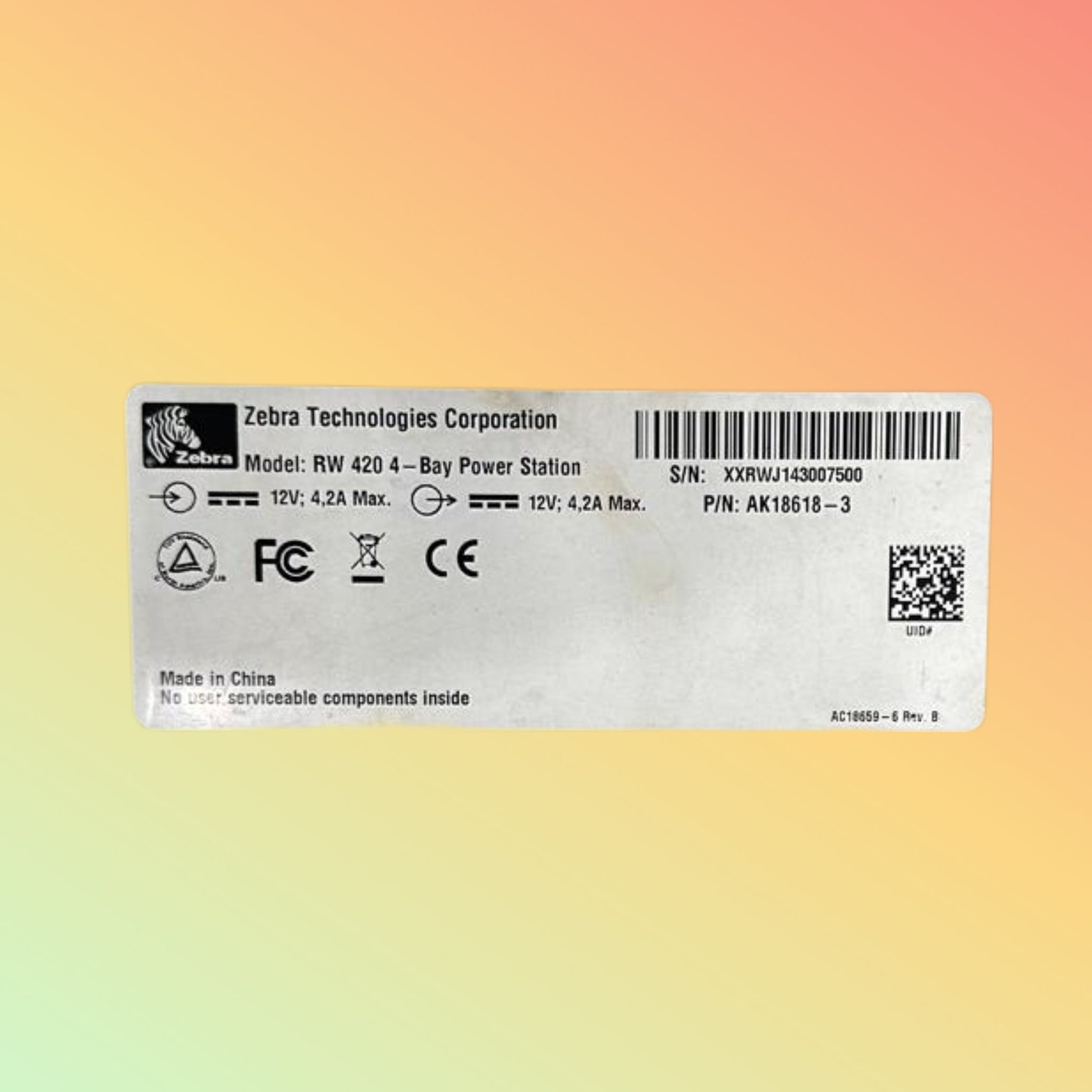 Zebra 4 - Bay Power Station - Efficient Printer Charging Stand - NEOTECH