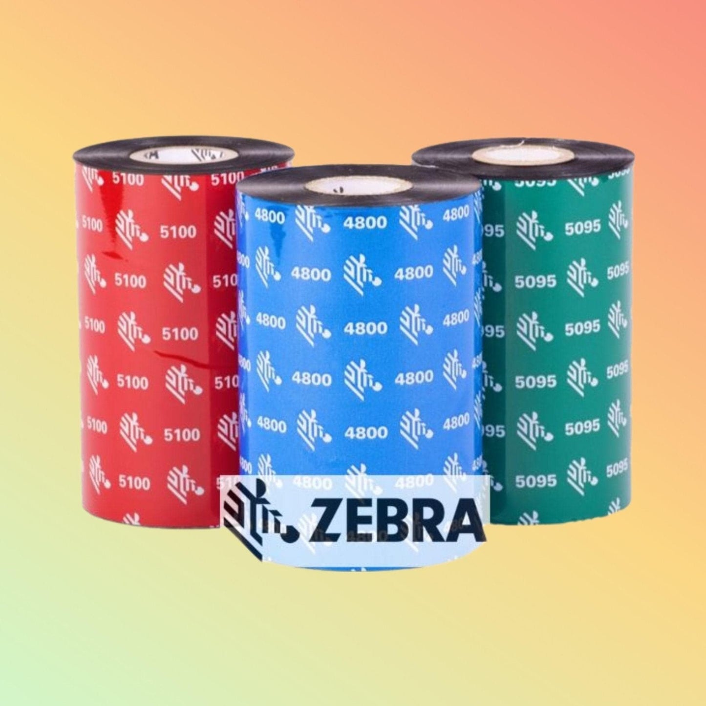 Zebra 4800 Resin Ribbon used in automotive labeling applications.