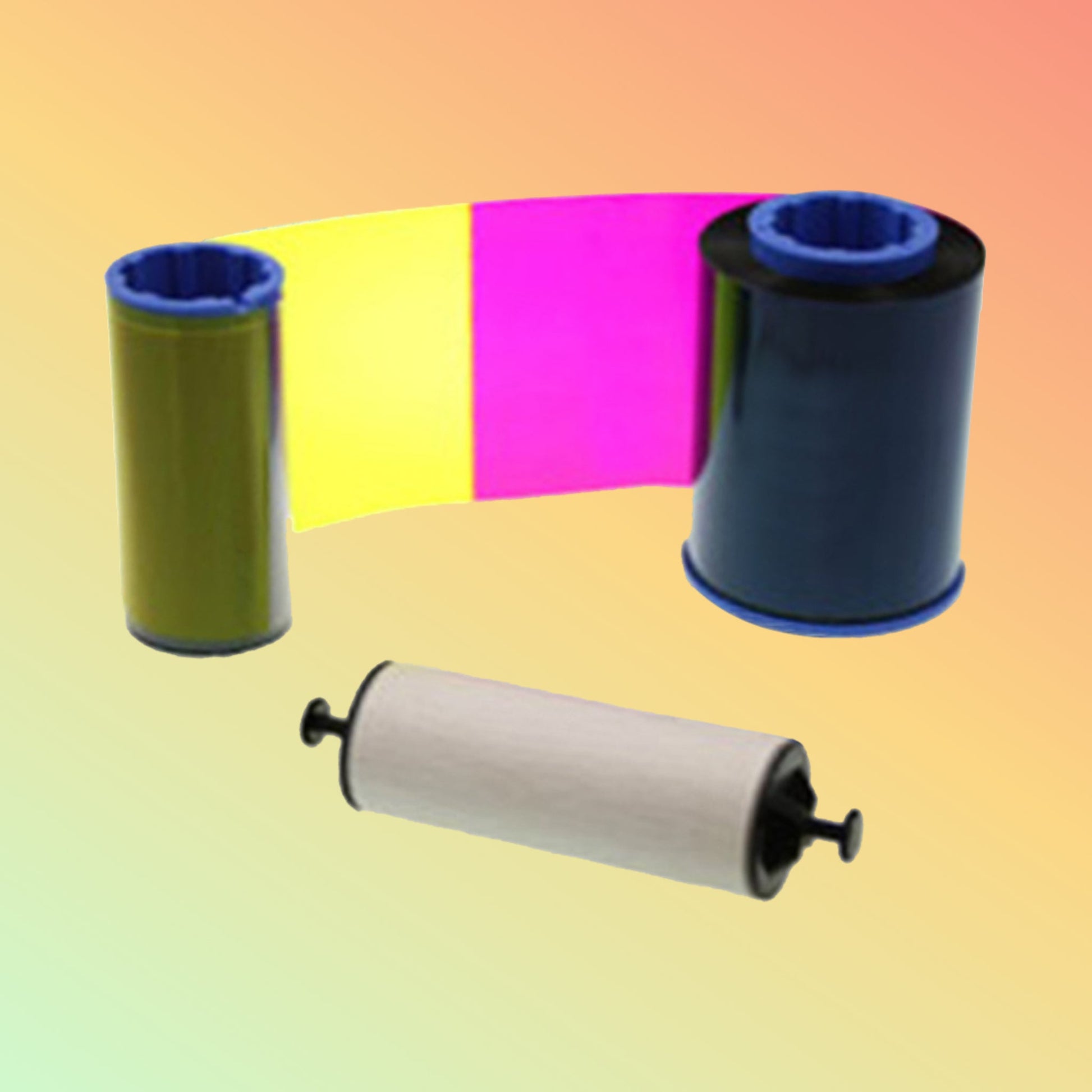 Zebra 800012 - 445 ID Card Ribbon - High - Quality Full - Color Printing - NEOTECH