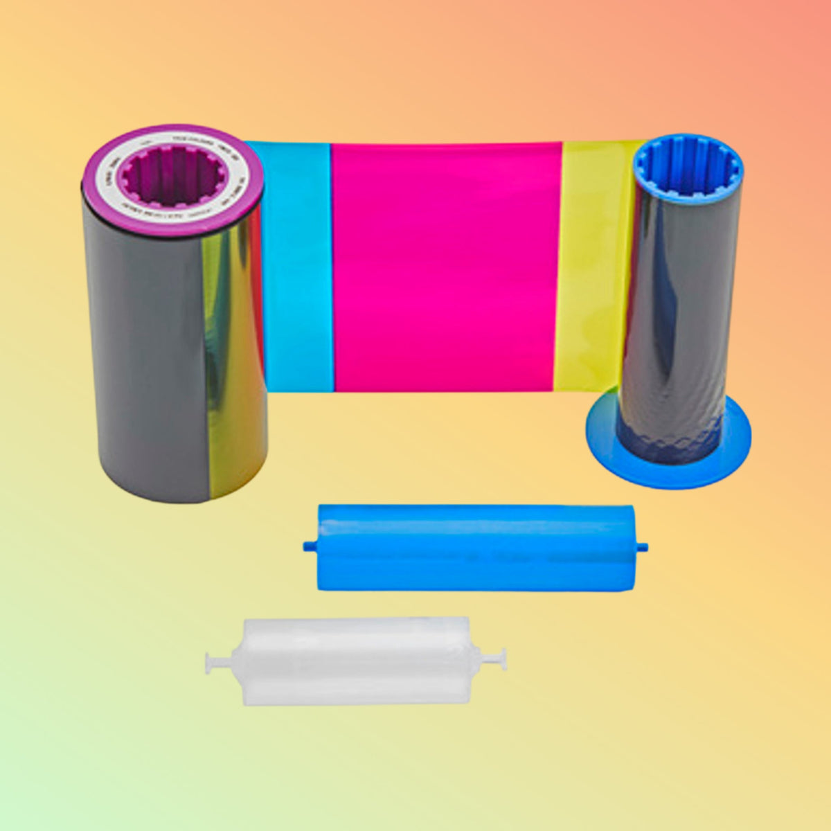 Zebra 800012-445 ID Card Ribbon - High-Quality Full-Color...