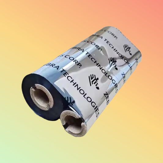 Zebra Wax Resin Black Ribbon Thermal Transfer Ribbon 110mm x 300m - NEOTECH