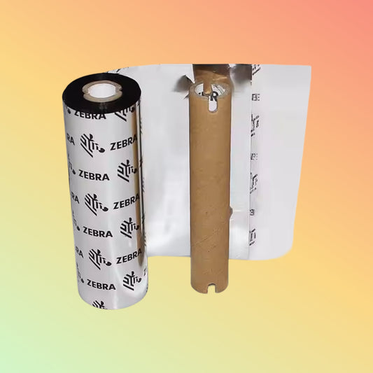 Zebra Wax Resin Black Ribbon Thermal Transfer Ribbon 110mm*300m Barcode Printer Ribbon - NEOTECH