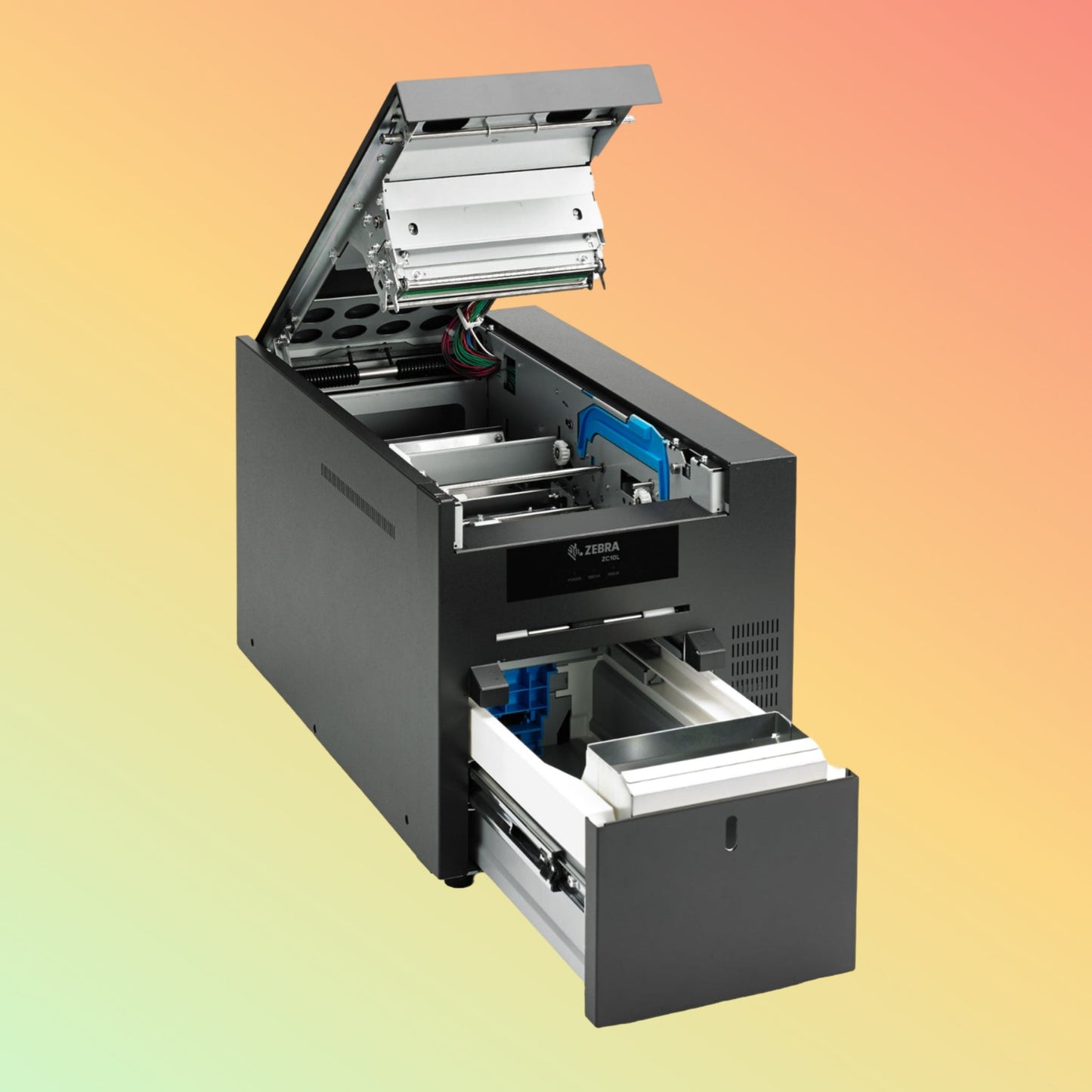 Zebra ZC10L Large - format Card Printer | Ultimate Event Badge Printer - NEOTECH