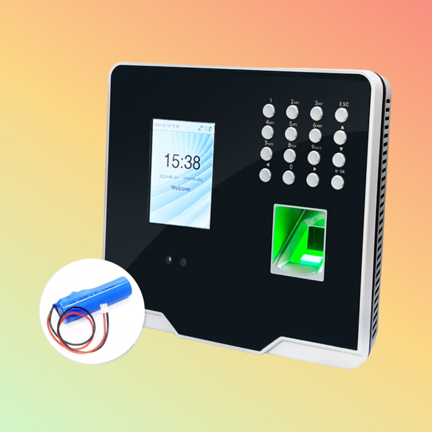 ZK MB360 Biometric Face & Fingerprint Terminal - NEOTECH