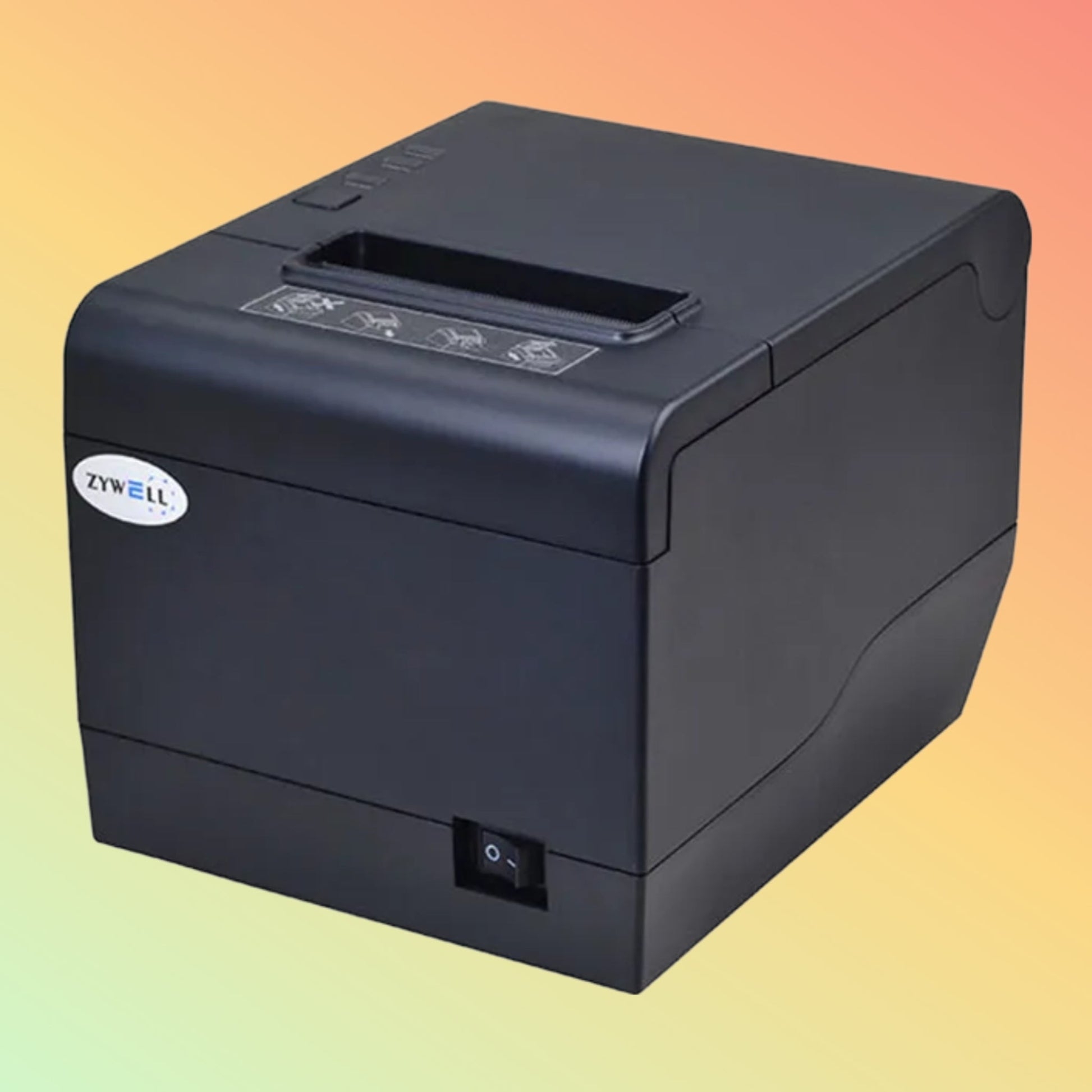 ZYWELL Androis IOS Printer 80mm Thermal Receipt Printer for Pad Laptop ZY808 Billing Printer Machine Desktop 80 Receipt Printer - NEOTECH