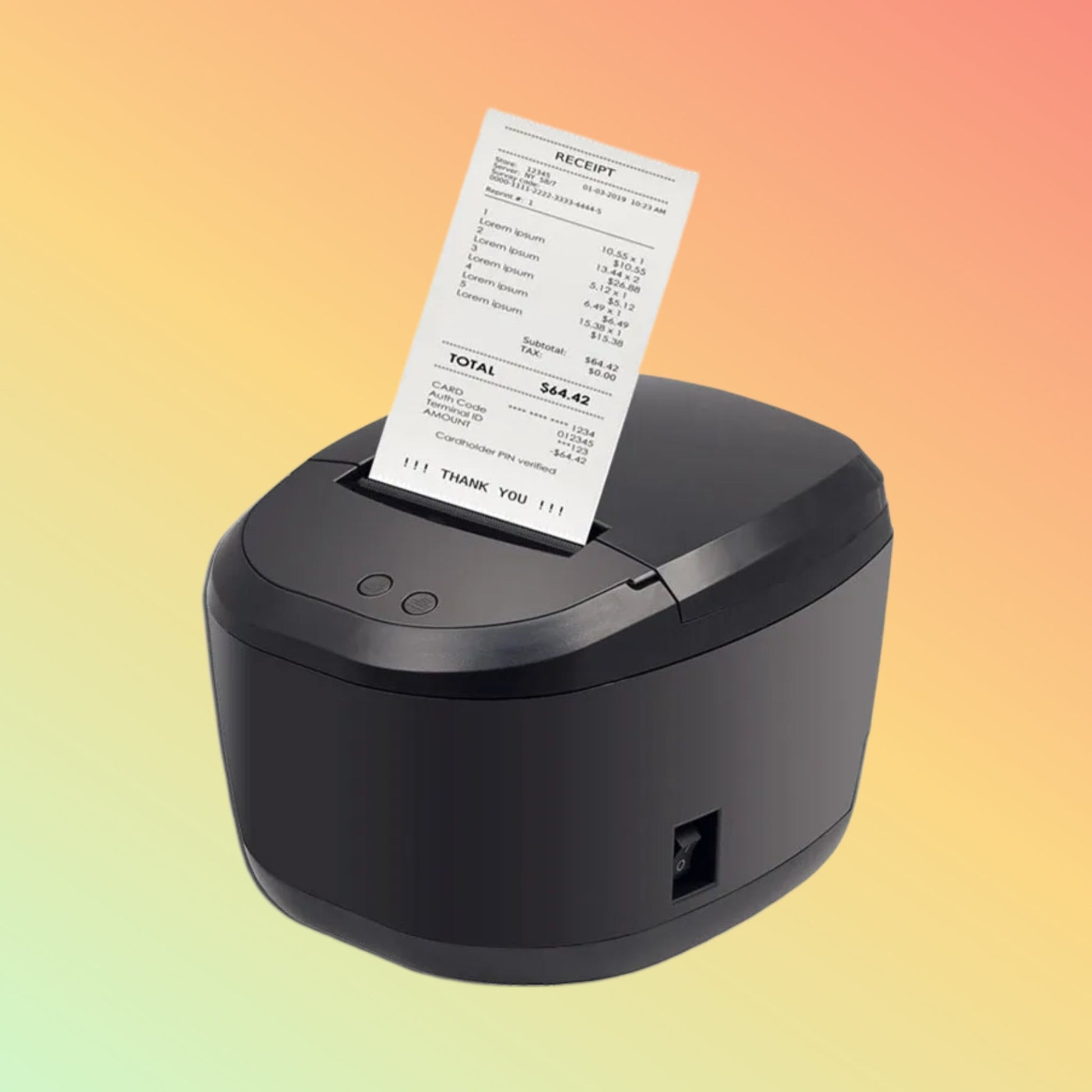 ZYWELL ZY308 58mm 80mm high speed usb thermal receipt printer - NEOTECH