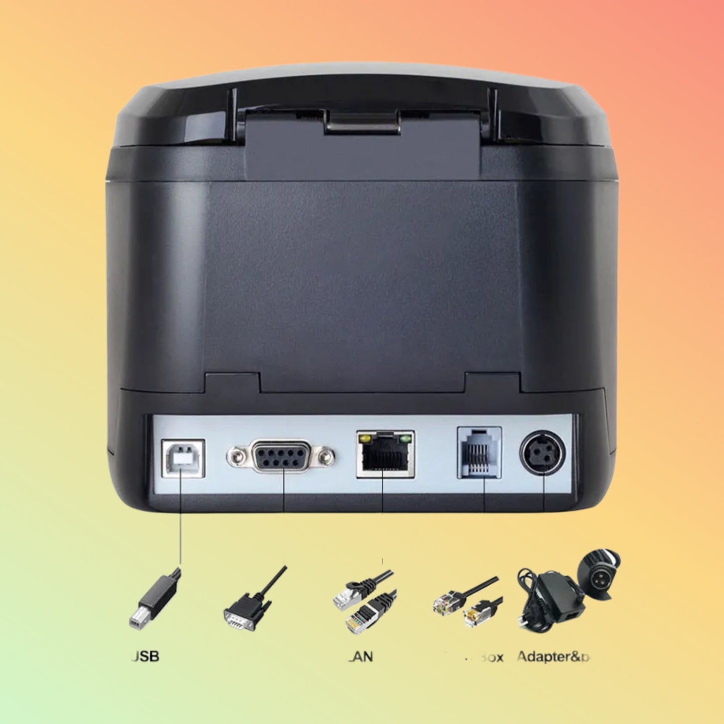 ZYWELL ZY308 billete impresora inkless pos thermal receipt printer pos pda receipt paper printer - NEOTECH