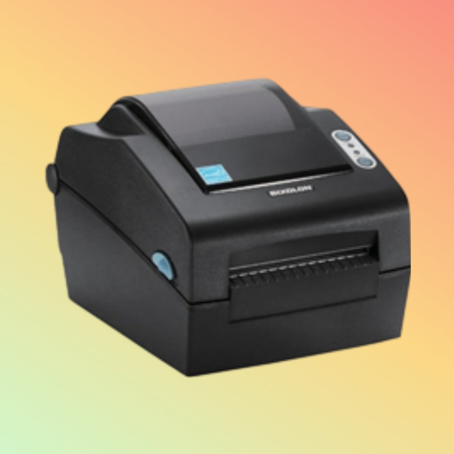 "Versatile BIXOLON SLP-T400 offers thermal transfer and direct thermal printing, ensuring clear labels in demanding environments."