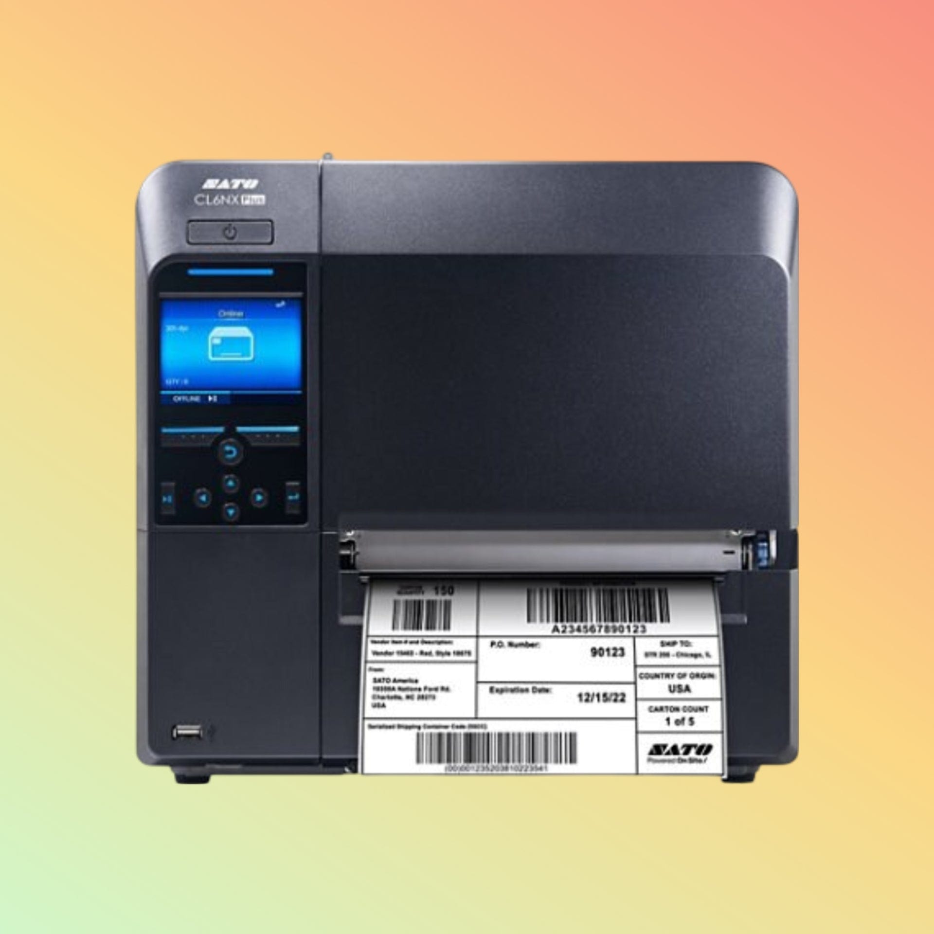 Barcode Printer - SATO CL6NX Plus - Neotech