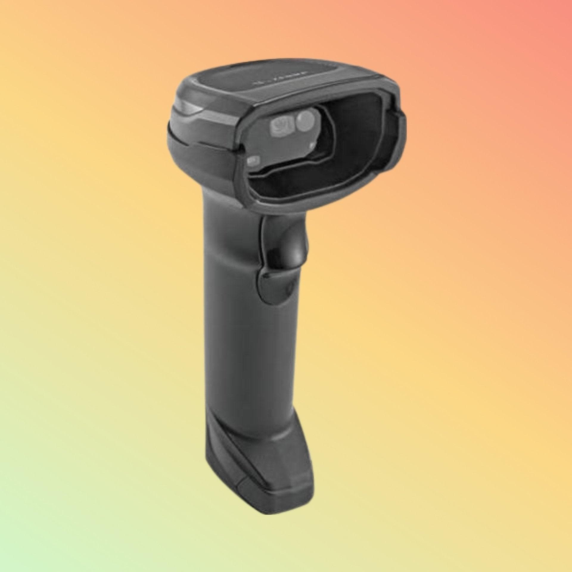 Close-Up of Zebra DS2208 2D Barcode Scanner