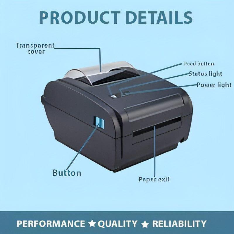 Label Printer - Nogtek NT-R9210-DT Barcode Label Printer - Neotech