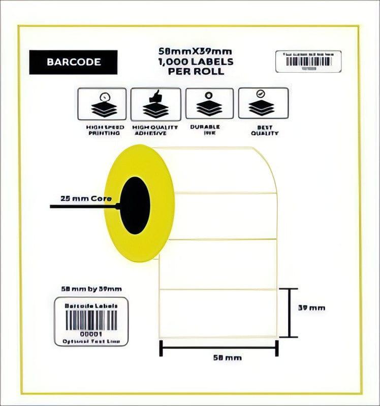 Labels & Tags - 38mm x 25mm (60Rolls/Box) - Neotech